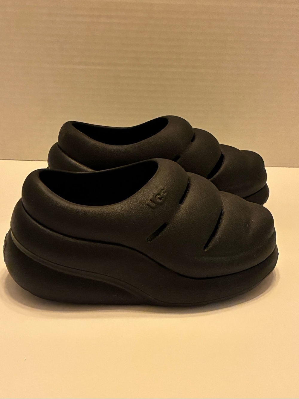 UGG Kids Sport Yeah Clog Black Size 11 Toddler T11 NEW Authentic Foam Shoes